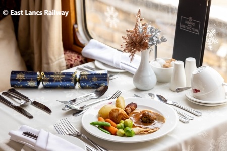 Christmas Lunch on board the East Lancs Railway
